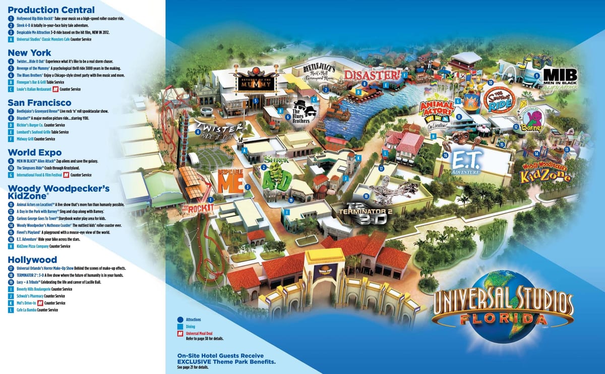 Orlando Universal Studios hartë